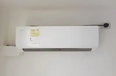 a refrigerator with a picture of a banana on it at Estudio tipo Loft Amoblado en Bocagrande Cartagena 801A in Cartagena de Indias