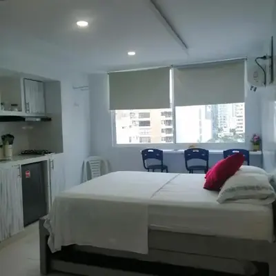 Estudio tipo Loft Amoblado en Bocagrande Cartagena 801A