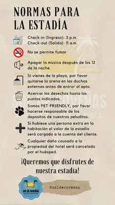 a poster for the naissance parla la estada at Apartamentos Sol de Coveñas TI in Coveñas