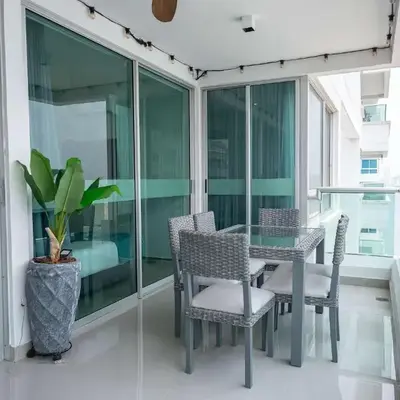 Tres habitaciones - Vista al Mar