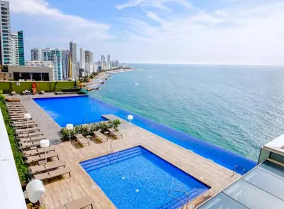 Gallery image of Apartasuites Edificio H2 - Vistas al Mar & Bahia in Cartagena de Indias