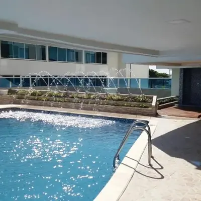 AL-1C APARTAMENTO DE 1 ALCOBA CERCA AL MAR AIRE ACONDICIONADO WIFi Y PISCINA