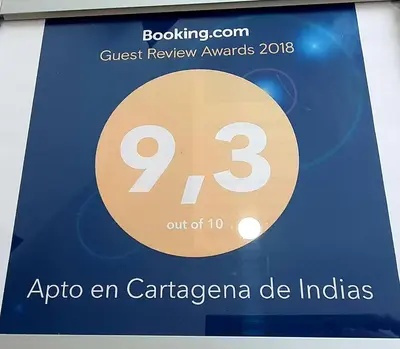 a sign for the audi carcaramerica de indias at Apto en Cartagena de Indias in Cartagena de Indias