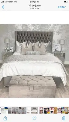 a poster of a bedroom with a large bed at Hotel Platinum Luxury in Barranquilla