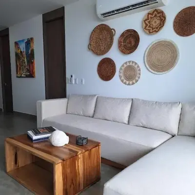 Hermoso apartamento con vista al mar