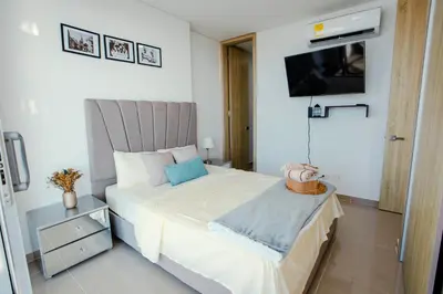 Gallery image of Apartamento frente a la playa in Cartagena de Indias