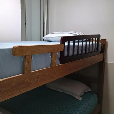 a bunk bed in a room with a bunk bedscribed at Apartamento Cartagena Torices 50 in Cartagena de Indias
