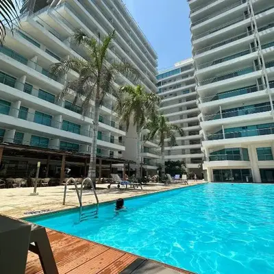 Apartamento con Salida al Mar en Condominio Turístico y Hotel Sonnesta Cartagena