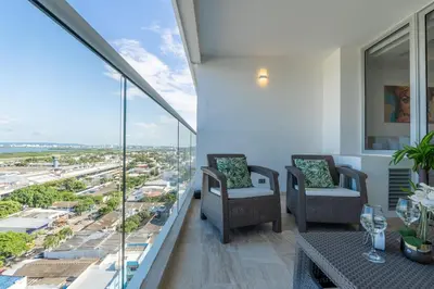 Gallery image of Suite moderna piso 15 amanecer espectacular CB1535 in Cartagena de Indias