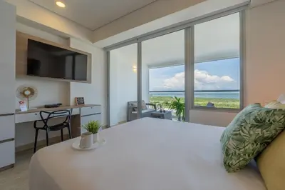 Gallery image of Suite moderna piso 15 amanecer espectacular CB1535 in Cartagena de Indias