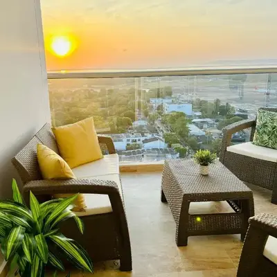 Suite moderna piso 15 amanecer espectacular CB1535