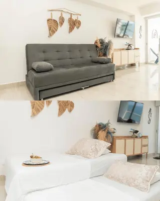 Gallery image of Suite VIP Frente al Mar | Piscinas y Puesta Sol CB715 in Cartagena de Indias
