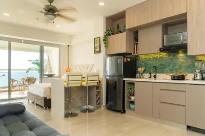 Gallery image of Suite VIP Frente al Mar | Piscinas y Puesta Sol CB715 in Cartagena de Indias