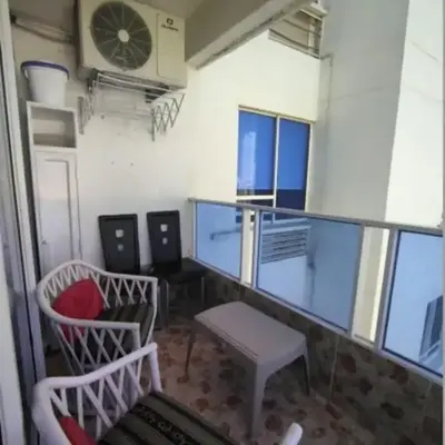 1C-AL3E APARTAMENTO DE 1 ALCOBA CERCA AL MAR CON AIRE ACONDICIONADO