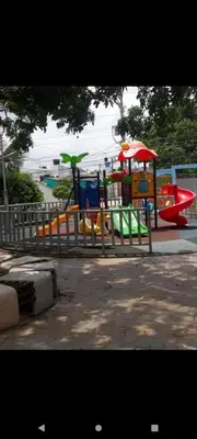 a park with a playground with a play area at Hotel la Bastilla in Sincelejo