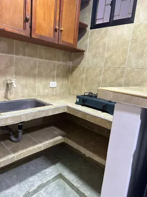 a kitchen counter with a sink and a sink at Apartamento #2 in Puerto Colombia