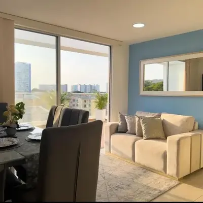 Apartment with large balcony