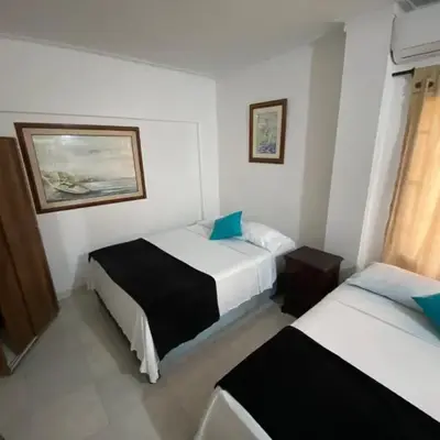 Paraíso en Bocagrande habitaciones