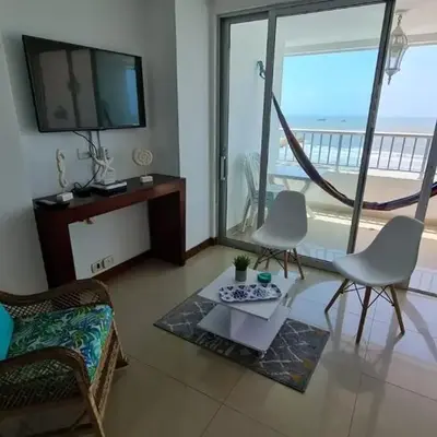 Oceanfront apartment in Cartagena