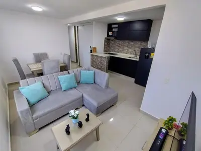 Gallery image of Family space, 20 minutes to the stadium in Barranquilla