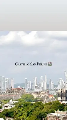 a view of the city of santiago san francisco at TorrePRIMI1905 in Cartagena de Indias