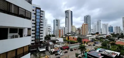 a view of a city with tall buildings at Live Stay - Cartagena Escape Plaza in Cartagena de Indias