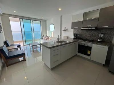 Gallery image of Apartamento en Edificio Palmetto Beach frente a la Playa in Cartagena de Indias