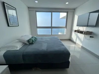 Gallery image of Apartamento en Edificio Palmetto Beach frente a la Playa in Cartagena de Indias