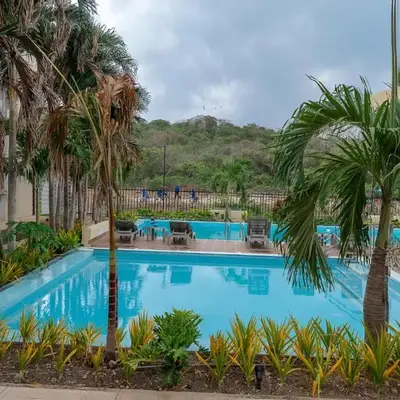 Apartment with a Pool and Parking 2Bed in Cartagen