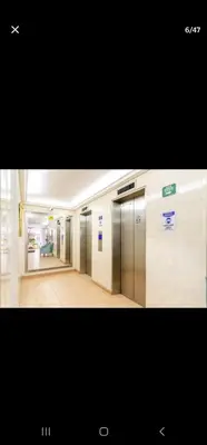 a picture of a hallway in a building at El Laguito Apartamento in Cartagena de Indias
