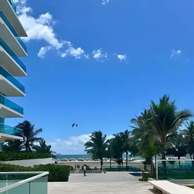 Lindo apto con salida directa a la playa