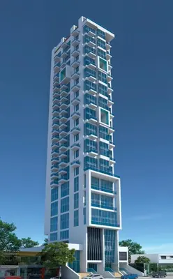a rendering of a tall building at magnoloft1104 in Cartagena de Indias