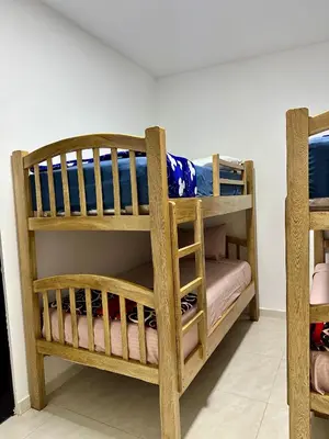 two bunk beds in a room at Apto 2 hab Cerca del Centro Histórico in Cartagena de Indias