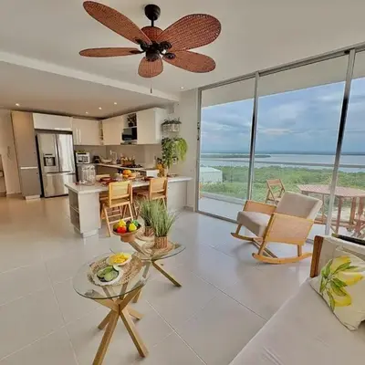 Sea view with private balcony