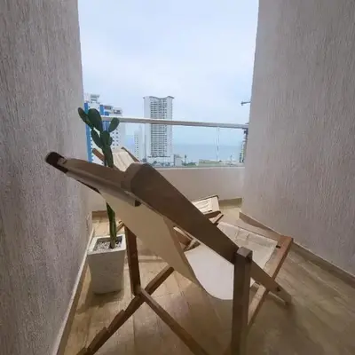 Departamento con vista al mar