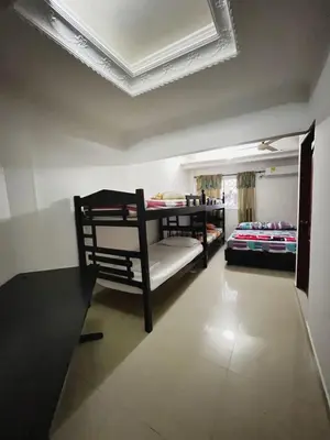 a room with a bunk bed in a room at Apartamento Villa Saika in Coveñas