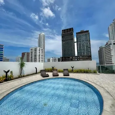 Apartamento con hermosa vista en Bocagrande