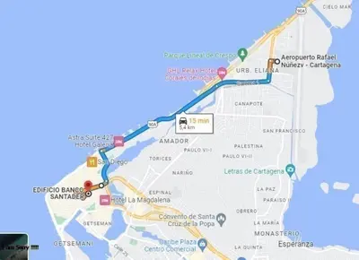 a map of the dubai metro map at apto centro comodo 3 piso -- 1 in Cartagena de Indias