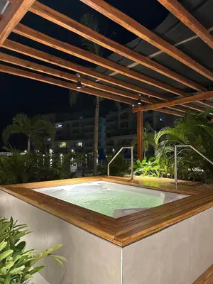a jacuzziificialificialificialificialificialificialificialificialificialificialificial at Baia Kristal Andrés Cartagena in Cartagena de Indias