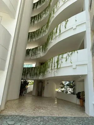 an external view of a building with plants at Marabierto Beachfront Escape in Arizona
