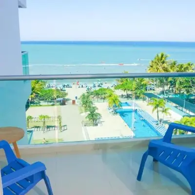 Magico Apartamento Frente al Mar 3 Habitaciones AR53