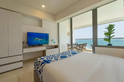 Gallery image of CB922 | LuxuryTouch: Suite con encanto y vista mar in Cartagena de Indias