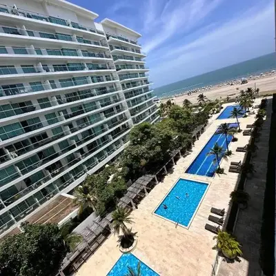 Exclusivo Apartamento con playa y piscinas Morros Cartagena