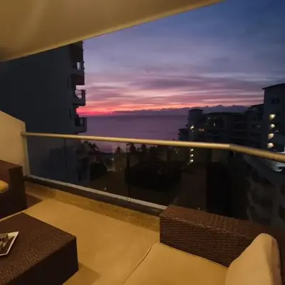 Apartamento con vista al mar en Bello Horizonte