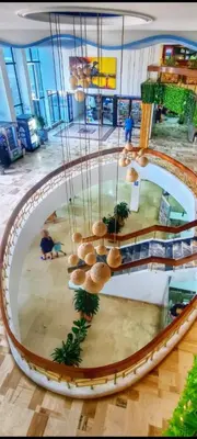 a large room with a largeiameteriameterasteryasteryasteryasteryasteryasteryasteryastery at Tu Casa con Vista al Mar , Laguito-Bocagrande in Cartagena de Indias
