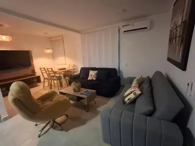 a living room with a couch and a chair at Cartagena zona norte playa uso exclusivo in Cartagena de Indias