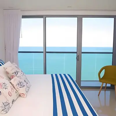Morros City - Lujoso Apto con vista al mar Piso 28
