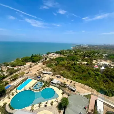 Apartamento de Lujo en Santa Marta con vista al mar -Santamarina- 1802