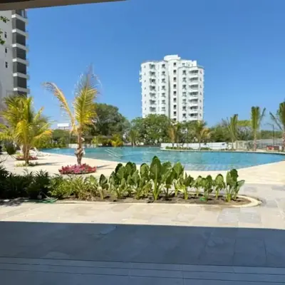 Santa Marta apartamento frente al mar -Santamarina- 1202