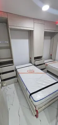 a room with two bunk beds in it at Acuarium in Cartagena de Indias